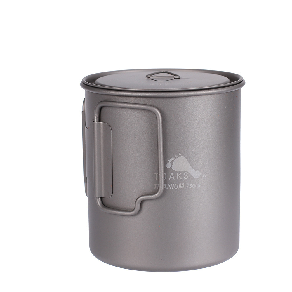 Trail Titanium 750ml Pot & Mug — Ultralight Camping Cook Cup - Image 5