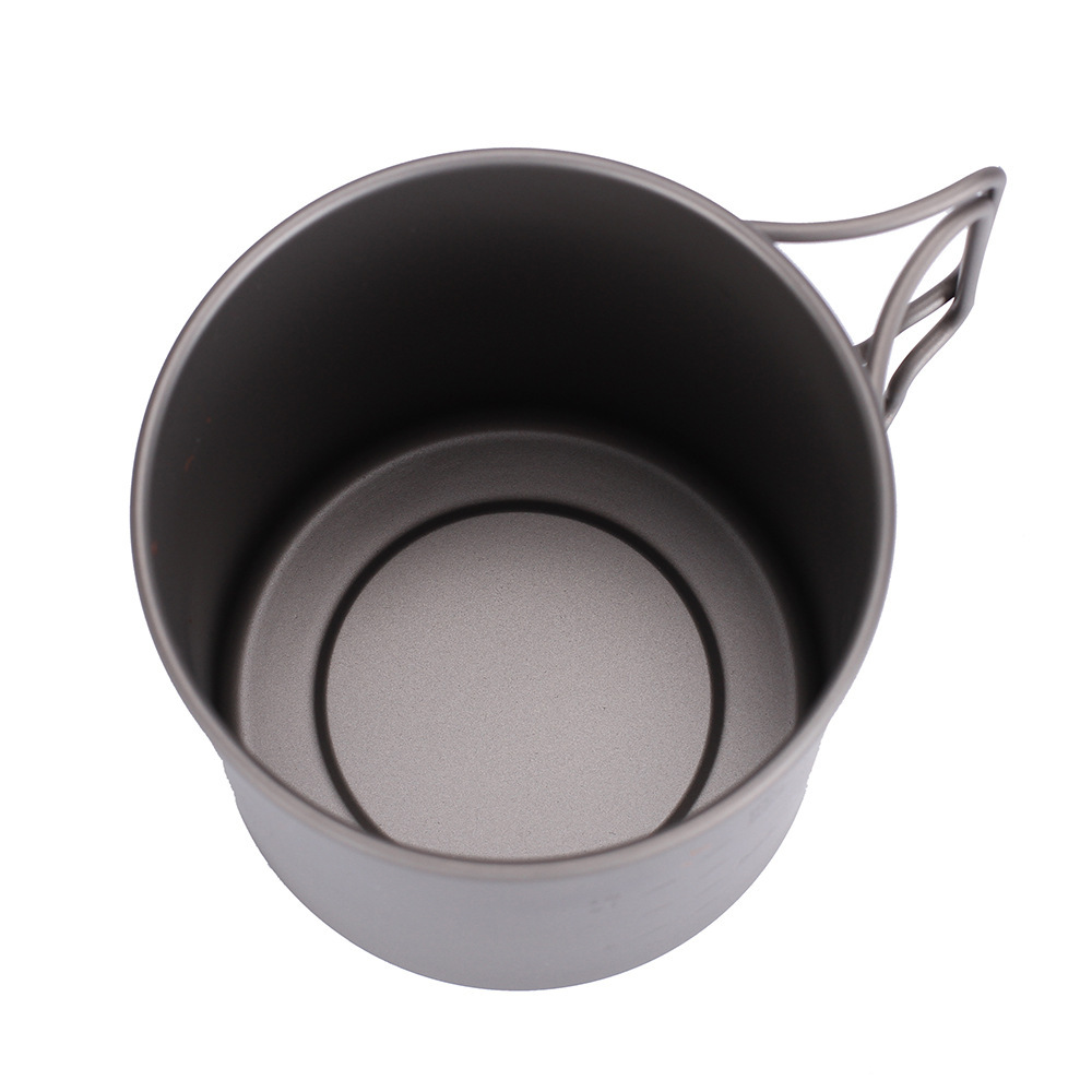 Trail Titanium 750ml Pot & Mug — Ultralight Camping Cook Cup - Image 3