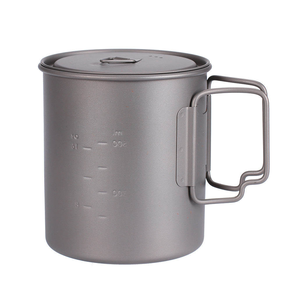 Trail Titanium 750ml Pot & Mug — Ultralight Camping Cook Cup - Image 4
