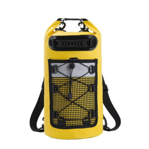 Waterproof Dry Bag Backpack with External Mesh Storage
